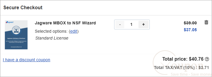 Jagware Mbox To Nsf Wizard Coupon Code