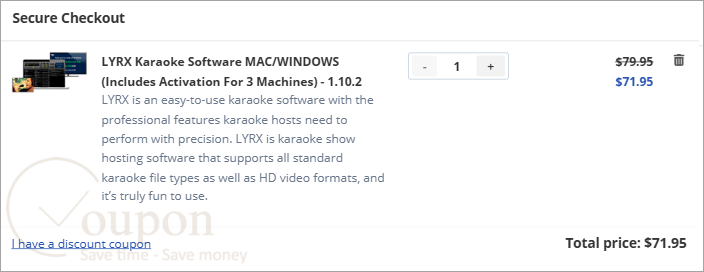 Lyrx Karaoke Coupon Code