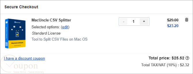 Macuncle Csv Splitter Coupon Code