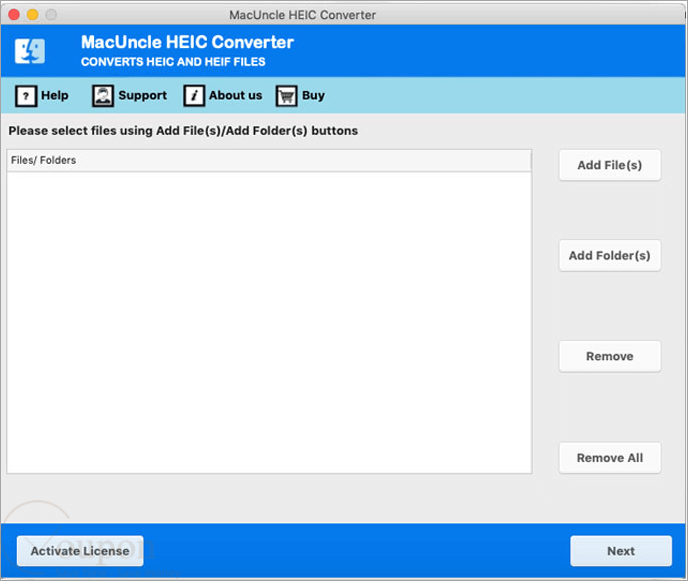 Macuncle Heic Converter Screenshot