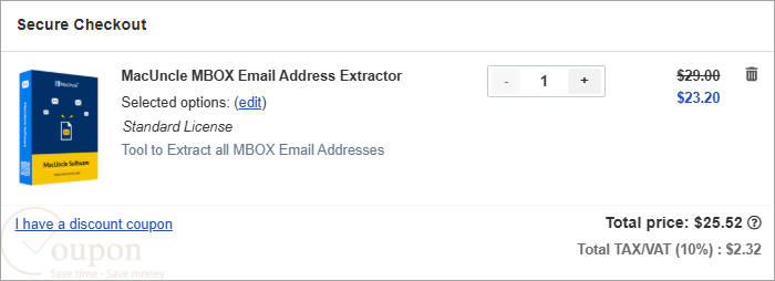 Macuncle Mbox Email Address Extractor Coupon Code