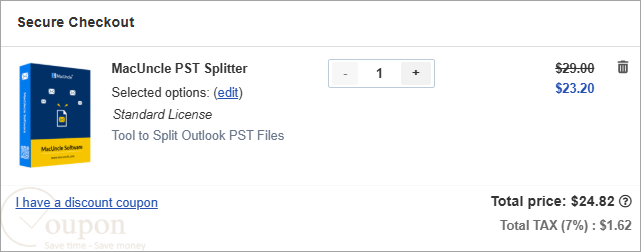 Macuncle Pst Splitter Coupon Code