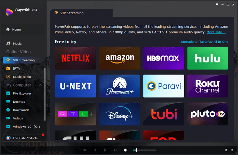 Playerfab All In One Screenshot