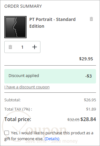 Pt Portrait Coupon Code