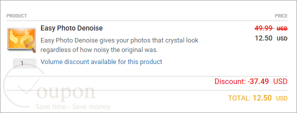 Softorbits Easy Photo Denoise Coupon Code