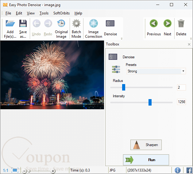 Softorbits Easy Photo Denoise Screenshot