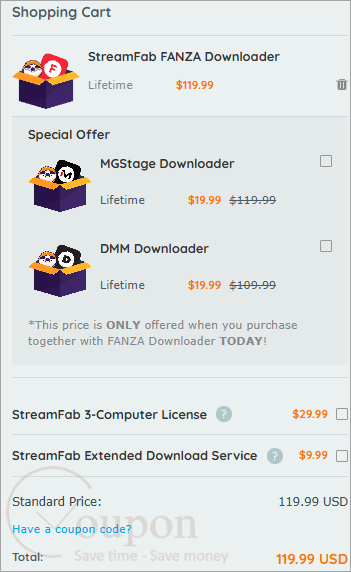 Streamfab Fanza Downloader Coupon Code