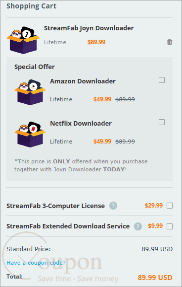 Streamfab Joyn Downloader Coupon Code