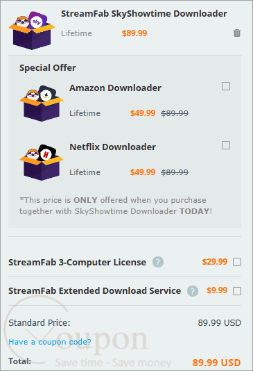 Streamfab Skyshowtime Downloader Coupon Code