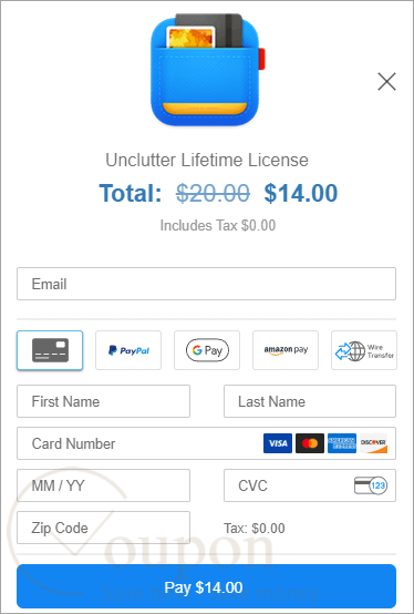 Unclutter Coupon Code