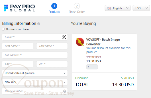 Vovsoft Batch Image Converter Coupon Code