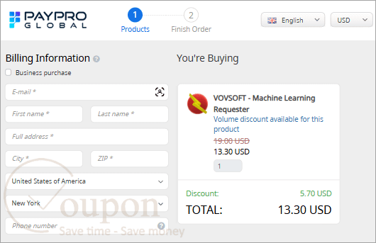 Vovsoft Machine Learning Requester Coupon Code