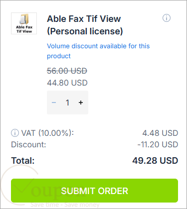 Able Fax Tif View Promo Code