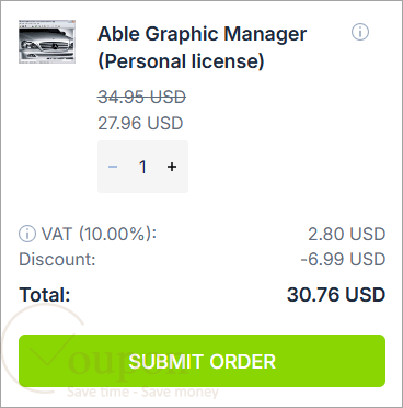 Able Graphic Manager Promo Code