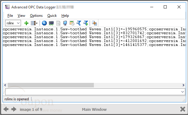 Advanced Opc Data Logger Screenshot