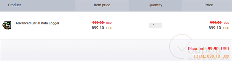 Advanced Serial Data Logger Coupon Code