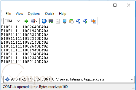 Advanced Serial Data Logger Screenshot