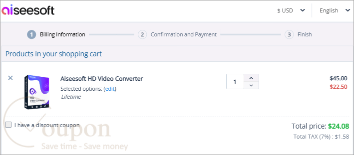 Aiseesoft Hd Video Converter Coupon Code