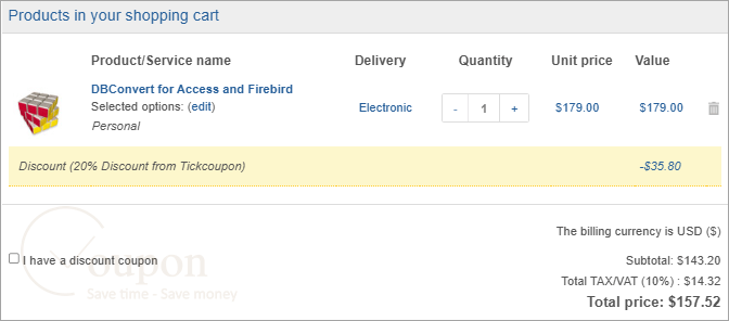 Dbconvert For Access And Firebird Coupon Code