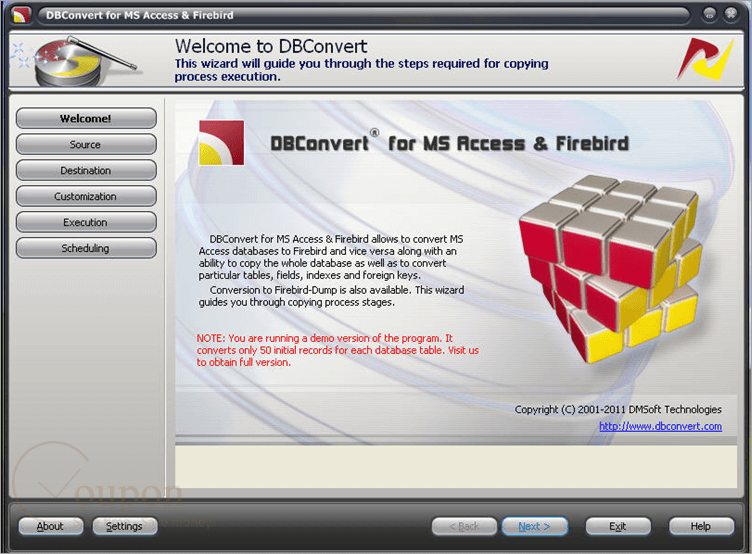 Dbconvert For Access And Firebird Screenshot