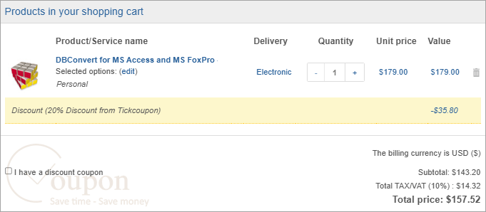 Dbconvert For Ms Access And Ms Foxpro Coupon Code