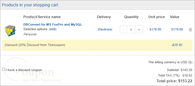 Dbconvert For Ms Foxpro And Mysql Coupon Code