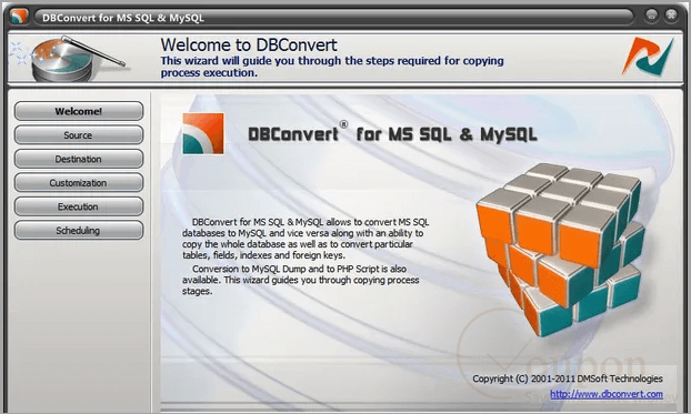 Dbconvert For Ms Sql And Mysql Screenshot