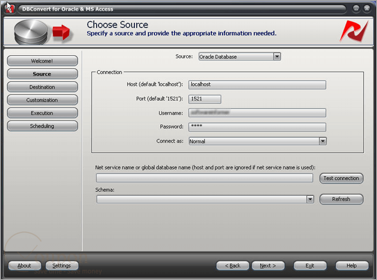 Dbconvert For Oracle And Access Screenshot