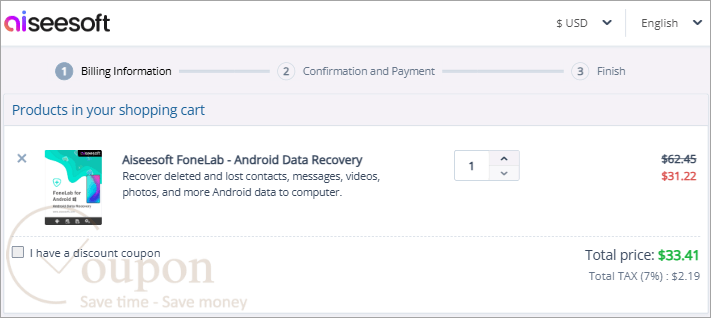 Fonelab Android Data Recovery Coupon Code