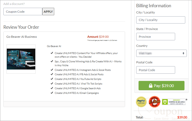 Go Beaver Ai Coupon Code