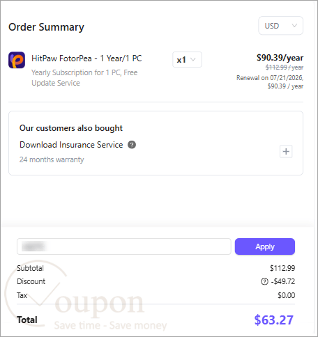 Hitpaw Fotorpea Coupon Code