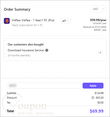 Hitpaw Vikpea Coupon Code