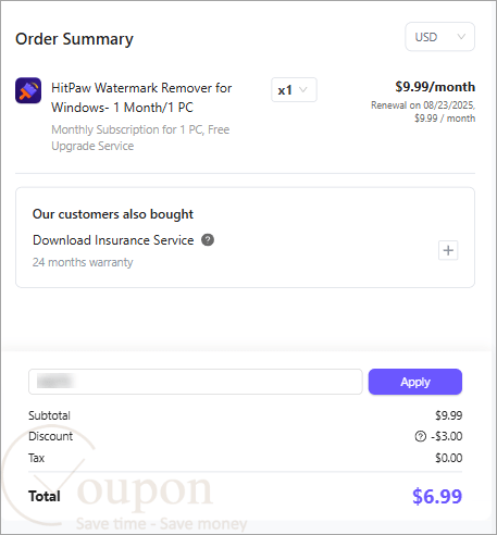 Hitpaw Watermark Remover Coupon Code