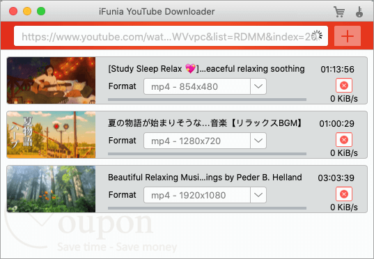 Ifunia Youtube Downloader For Mac Screenshot