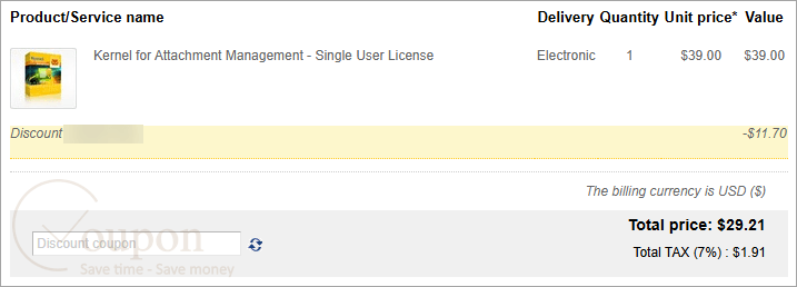 Kernel For Attachment Management Coupon Code