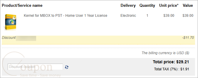 Kernel For Mbox To Pst Coupon Code