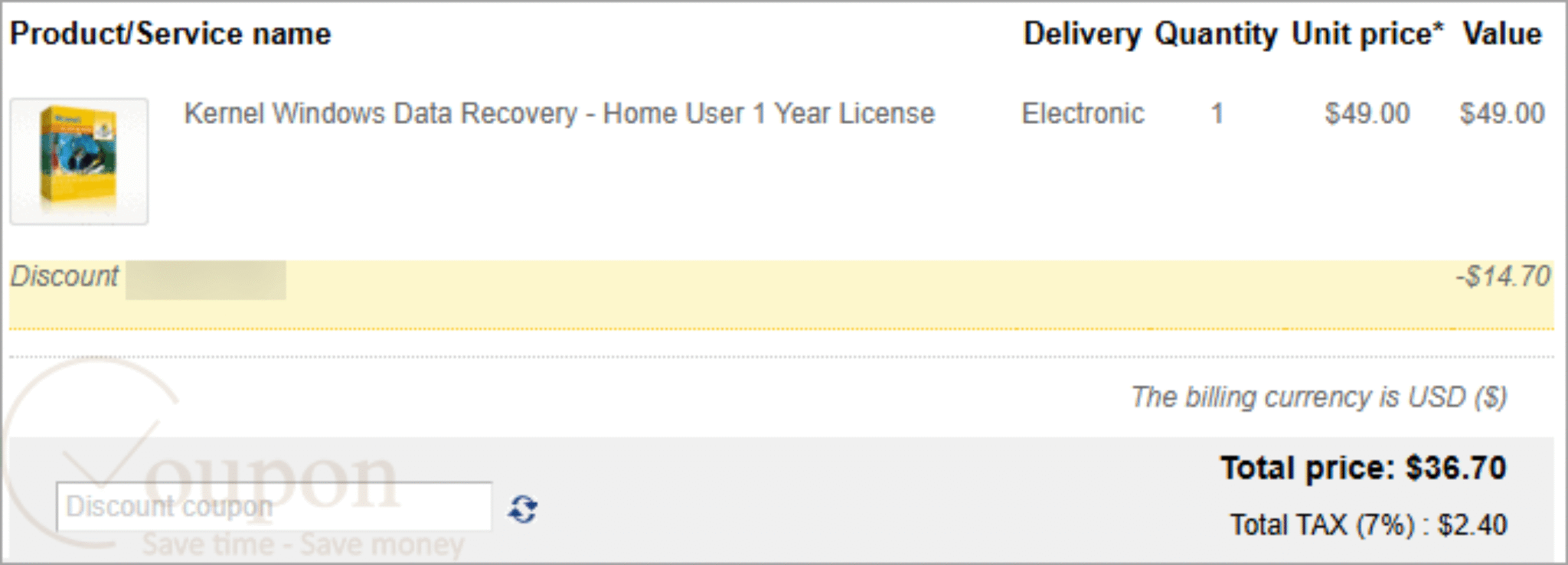Kernel Data Recovery Coupon Code