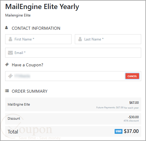 Mailengine Coupon Code