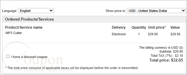 Mp3 Cutter Coupon Code