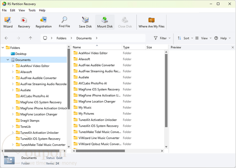Rs Partition Recovery Screenshot