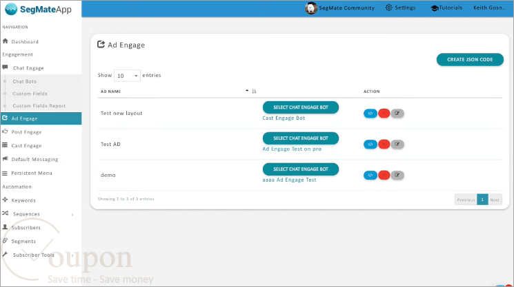 Segmateapp Screenshot