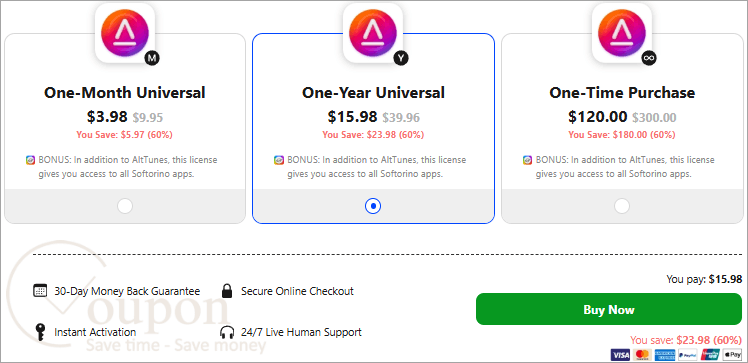 Softorino Alttunes Coupon Code