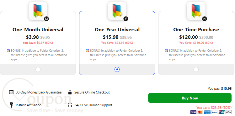 Softorino Folder Colorizer Coupon Code