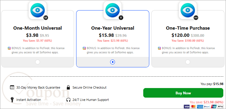 Softorino Picfindr Coupon Code