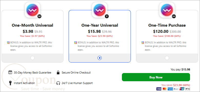 Softorino Waltr Pro Coupon Code