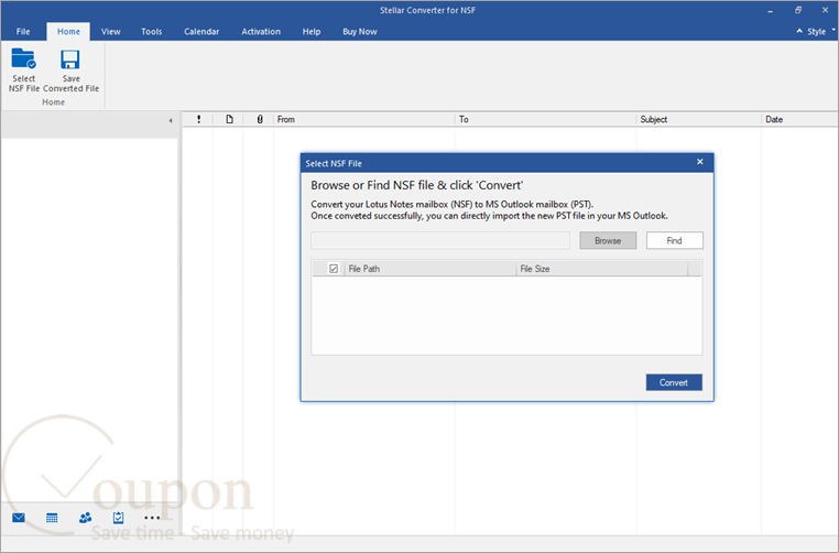 Stellar Converter For Nsf Screenshot