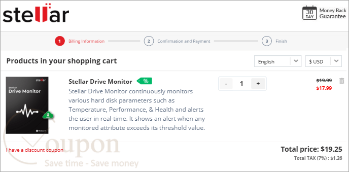 Stellar Drive Monitor Coupon Code