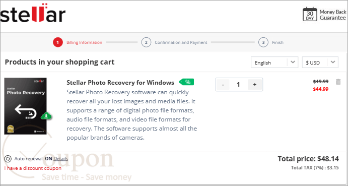 Stellar Photo Recovery Coupon Code