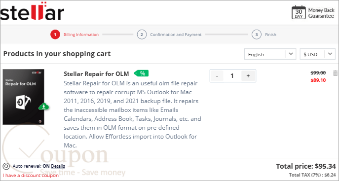 Stellar Repair For Olm Coupon Code