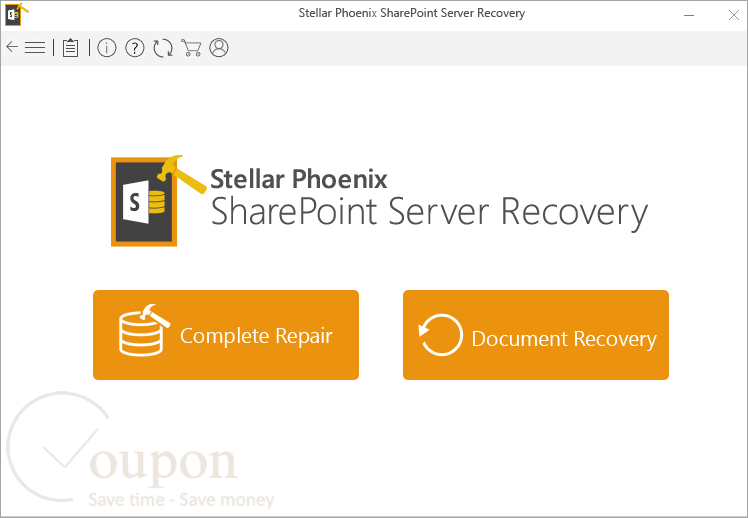 Stellar Repair For Sharepoint Screenshot